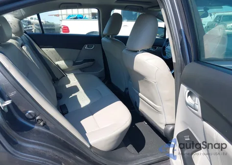 2015 Honda Civic Ex-L from USA, damaged, VIN 2HGFB2F96FH503494